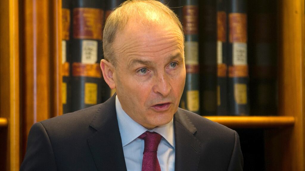 Micheál Martin told the meeting the Government will look to extend its measures to address the rising cost of living to students and parents facing hardship in the education sector. File photograph: Gareth Chaney/Collins Photos