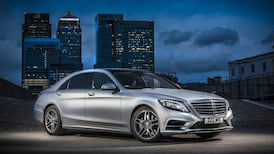Best buys - luxury saloons: The car in front is an S-Class