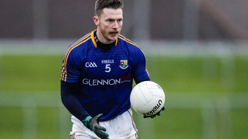 Longford goalkeeper Michael Quinn. Photograph: Inpho/Laszlo Geczo