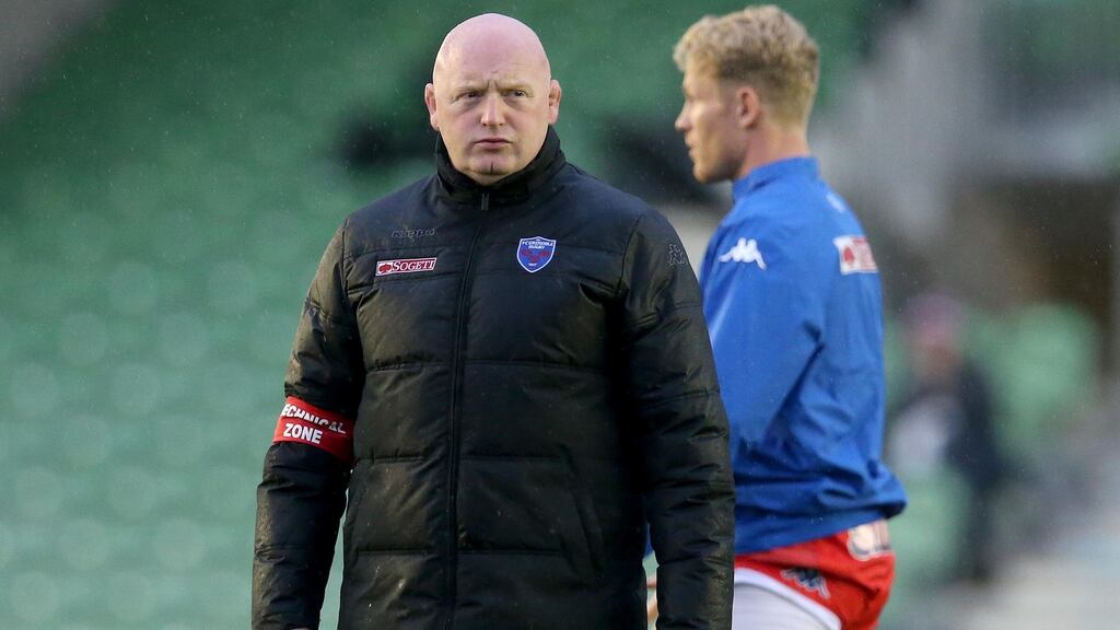 Grenoble head coach Bernard Jackman. Photograph: Ryan Byrne/Inpho