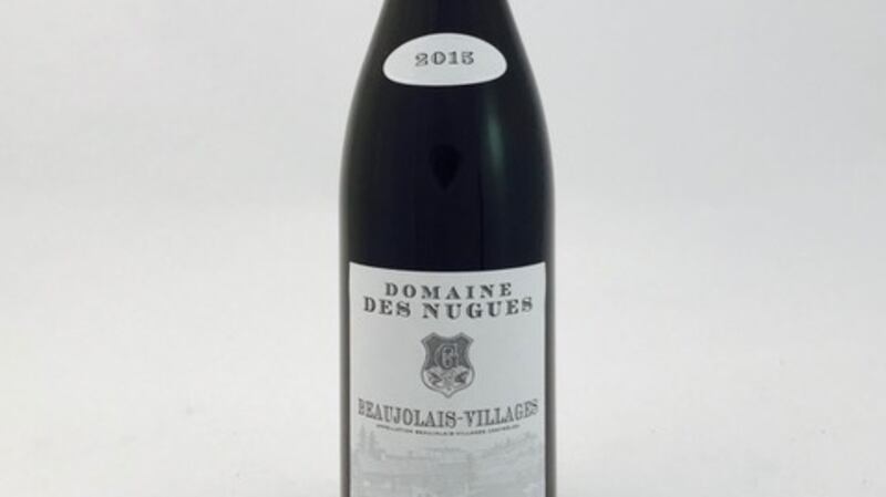 Beaujolais Villages 2018, Domaine des Nugues: fresh and lively with wonderful dark cherry fruits