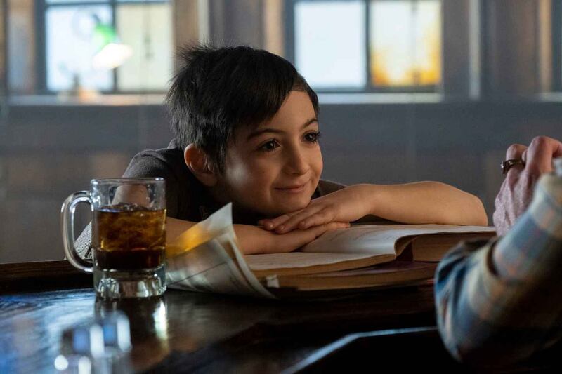 Daniel Ranieri in a scene from the George Clooney-directed film The Tender Bar, which stars Ben Affleck. Photograph: Claire Folger/Amazon Studios