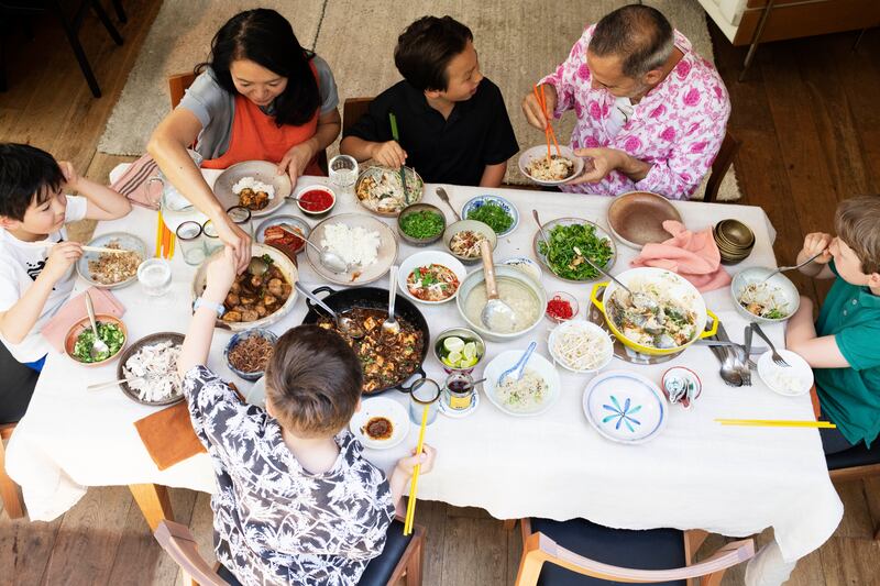 Feast day. Photograph: Jonathan Lovekin