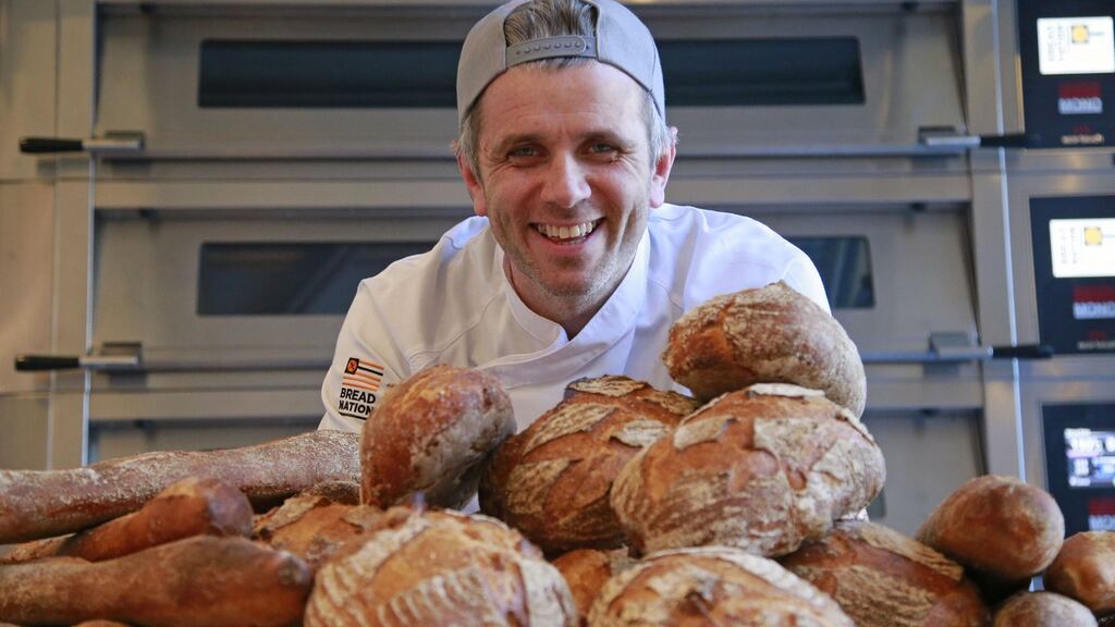 Eoin Cluskey of Bread Nation, Pearse Street, Dublin, in his new bakery. Photograph: Nick Bradshaw