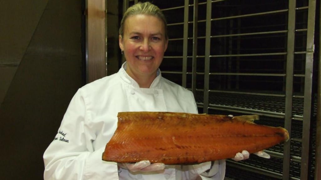 Food Writers’ Guild winner Birgitta Curtin, who is hosting a smoked salmon supper club in Dublin.
