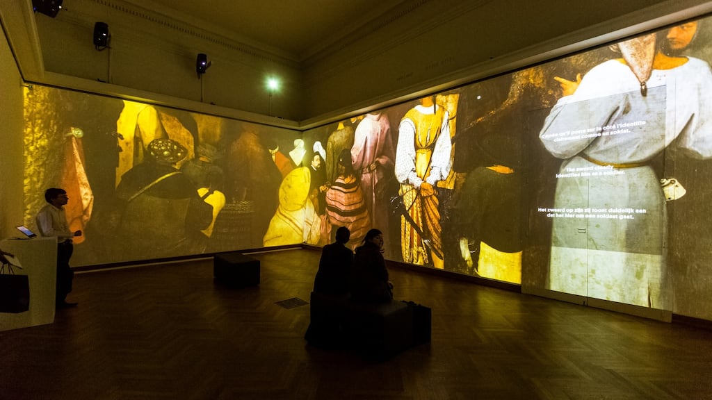 Bruegel Box: three of the artist’s painting are projected on to walls, floor to ceiling around you, at the Royal Museums of Fine Arts