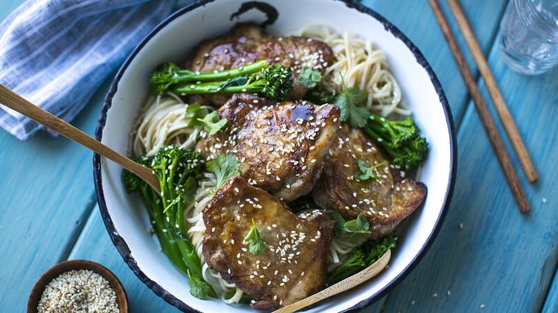 Using dark soya sauce in this dish can add to the flavour.