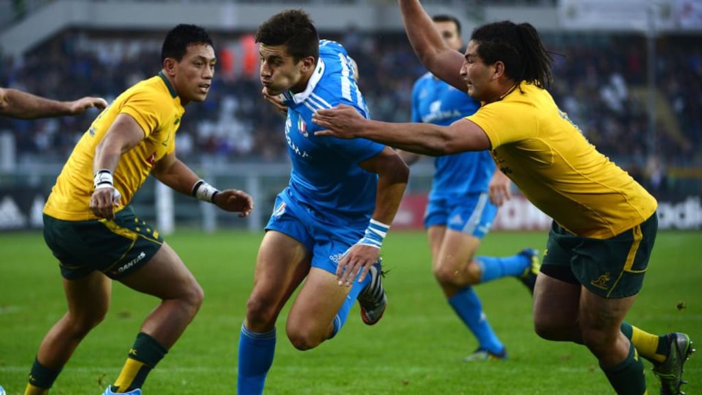 Tommaso Allan will start at outhalf for Italy in their  Six Nations opener away to Wales on Saturday. Photograph:  Olivier Morin/AFP/Getty Images
