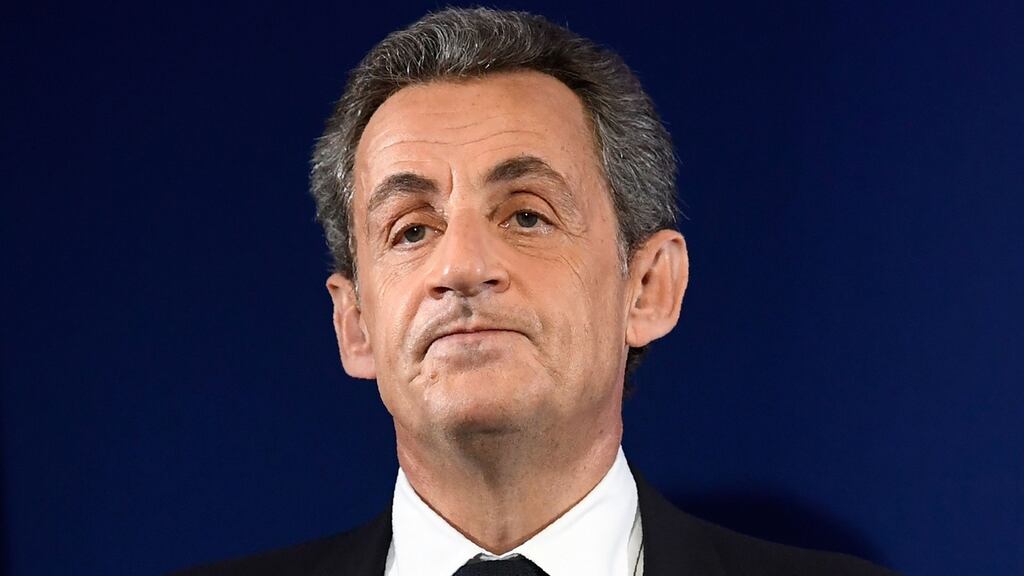 Nicolas Sarkozy has been accused of surpassing the €22.5m legal ceiling on campaign expenditure by spending at least €42.8m on his 2012 campaign. Photograph: AFP/Getty Images