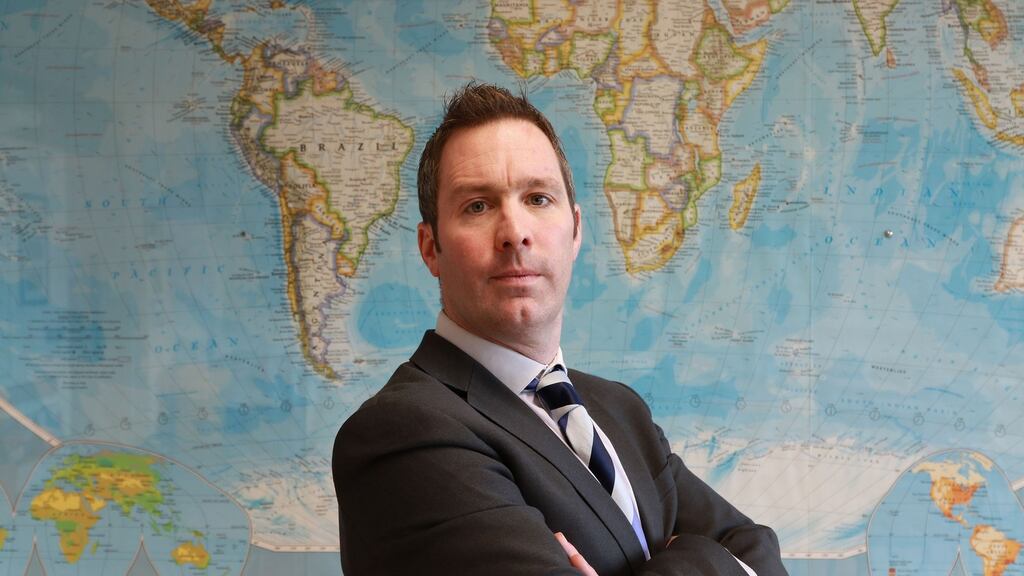 Enda Whelton spends €300 a month on fuel as part of his 1,000km weekly commute. Photograph: Nick Bradshaw/The Irish Times