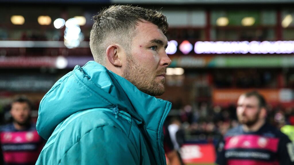 Munster’s Peter O’Mahony after the game. Photograph: Gary Carr/Inpho