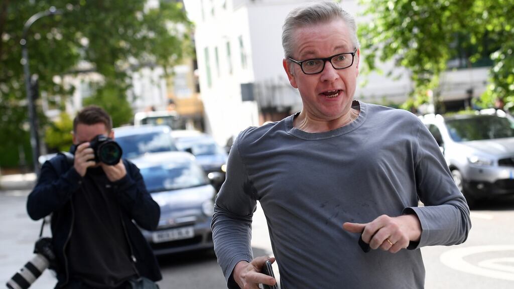 British environment secretary Michael Gove: in the running for  prime minister role in upcoming Conservative Party leadership battle. Photograph: Andy Rain