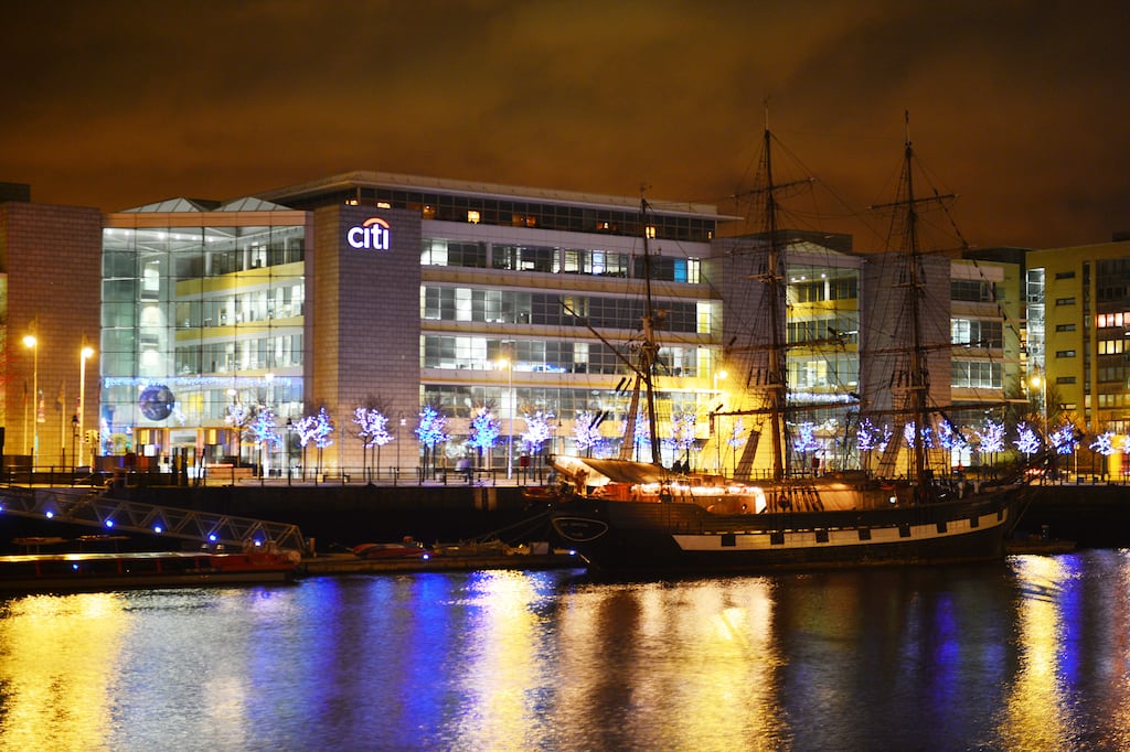 Citi's existing HQ in Dublin has been acquired by Johnny Ronan's Ronan Group Real Estate. Photograph: iStock
