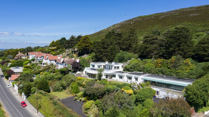 Somali sits on 1.5 south-facing acres at the top of a very steep winding drive