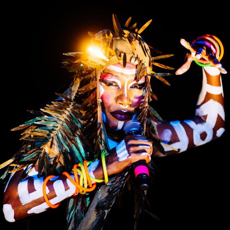 Grace Jones live in Dublin. Photograph: Ruth Medjber