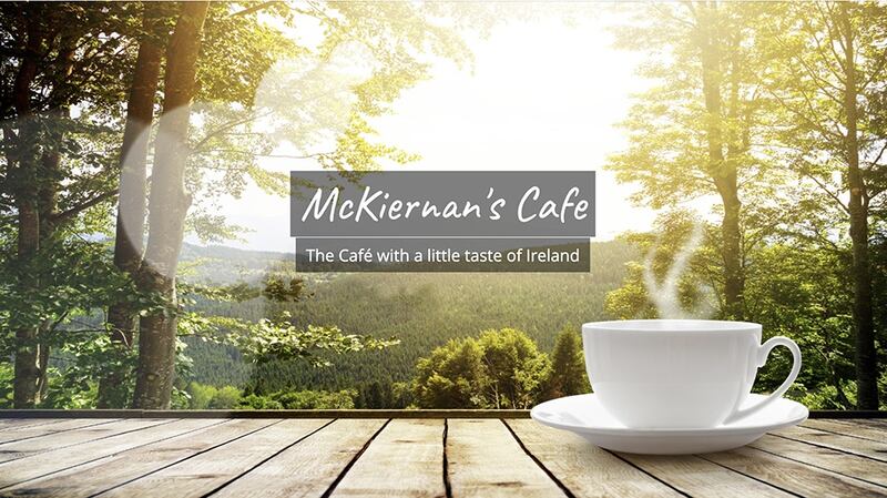 McKiernan’s Cafe - where they hope to bring a taste of Ireland to Germany