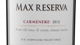 Errazuriz Max Reserva, Aconcagua Valley, Chile 14 per cent, €17.99