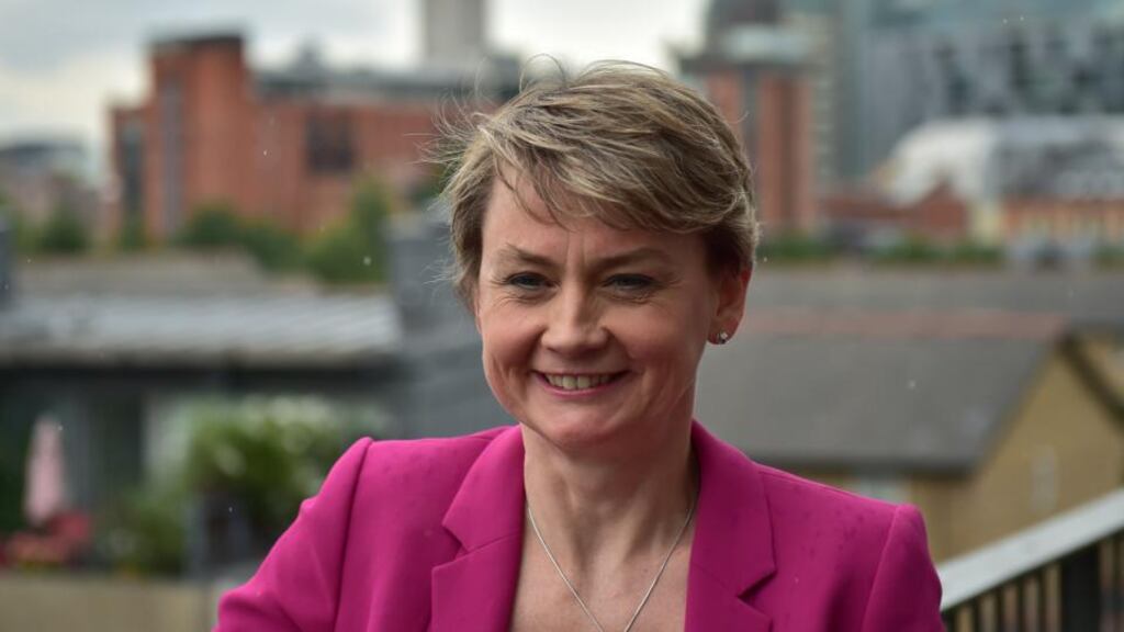 Yvette Cooper: ‘The party does seem to be polarising between the different extremes. Divided parties don’t win.’ Photograph: Leon Neal/AFP/Getty Images