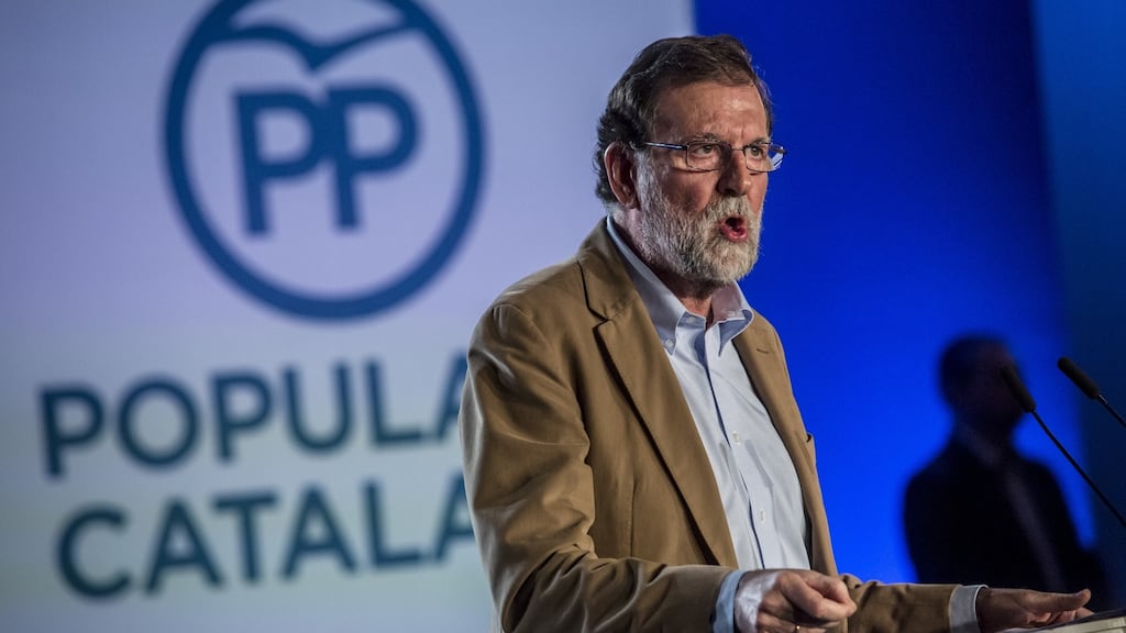 Mariano Rajoy’s administration has complained to the Russian embassy about the alleged interference, according to a report. Photograph: Angel Garcia/Bloomberg