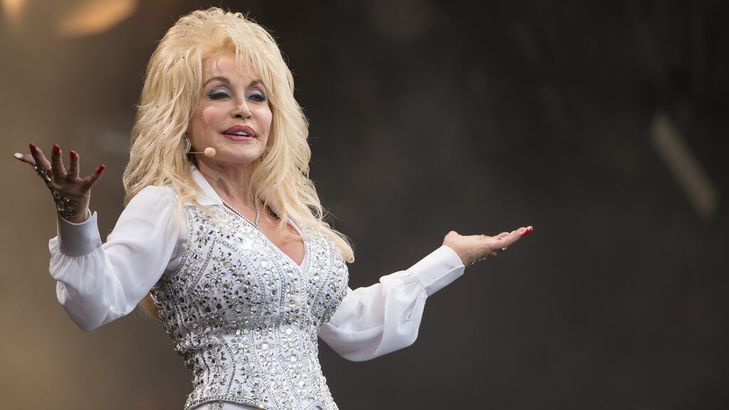 A one million dollar donation from Dolly Parton contributed towards Moderna’s discovery. File photograph: Ian Gavan/Getty Images