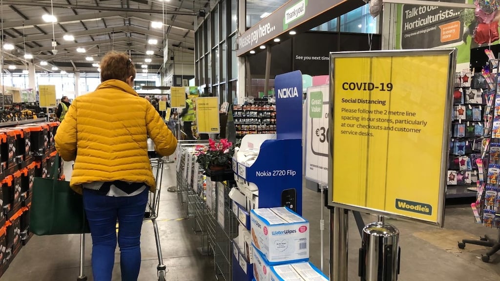 DIY stores in the State have been enjoying a boom in sales due to coronavirus. Photograph: Jade Wilson