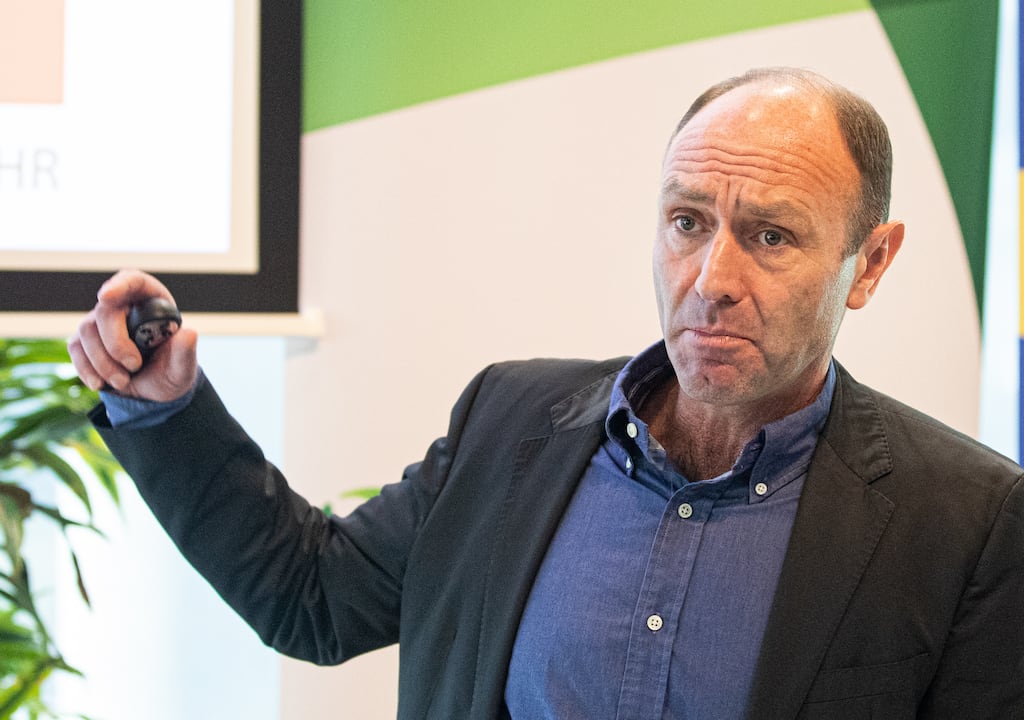 DAA chief executive Kenny Jacobs called the passenger limit a "zombie cap." Photograph: PA