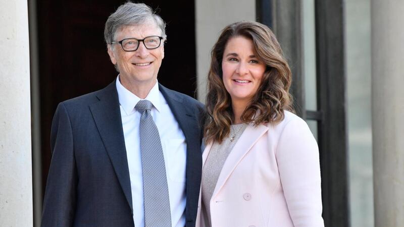 Bill and Melinda Gates. File photograph: Julien de Rosa/EPA