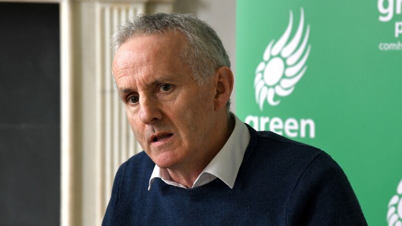 The Green Party’s Ciarán Cuffe. “I suspect the crazy travel aspects of our lives as MEPs will diminish.” Photograph: Bryan Meade