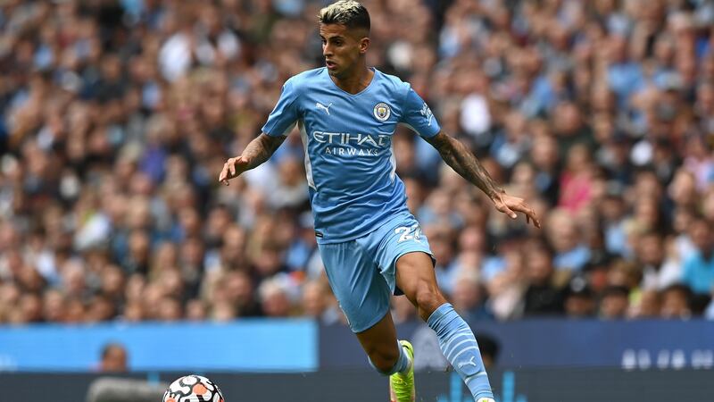 João Cancelo played a key role last season for Manchester City but didn’t start the Champions League final against Chelsea. Photograph: Shaun Botterill/Getty Images