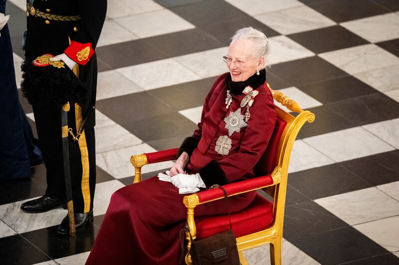 Queen Margrethe will sign her formal abdication on January 14th after 52 years on the throne. Photograph: Ida Marie Odgaard/Ritzau Scanpix via AP