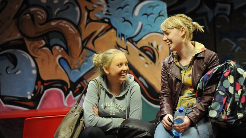 Open day: students at the National College of Ireland