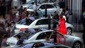 Four wheels only on this year’s models at Shanghai Auto Show