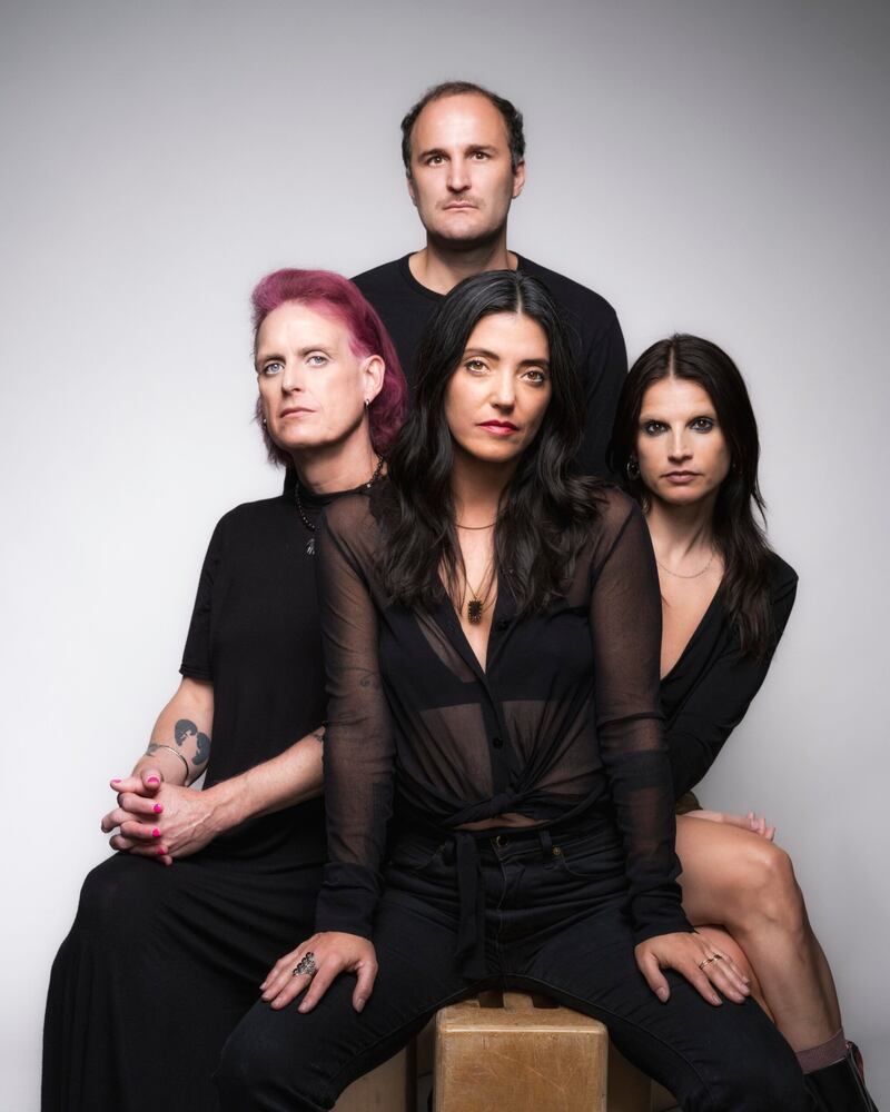 Sharon Van Etten & the Attachment Theory. Photograph: Devin Oktar Yalkin