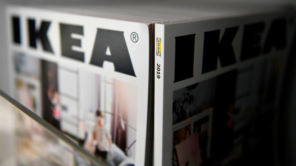 The current Ikea catalogue,  distributed in summer this year, will the last issue published. Photograph: Gabriel Bouys/AFP/Getty Images