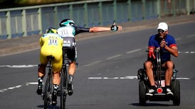 Tour de France: Team Sky finish second in 35.5km team time trial