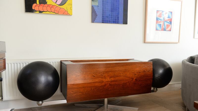 The Project G Clairtone stereo. Photograph: Dara Mac Dónaill
