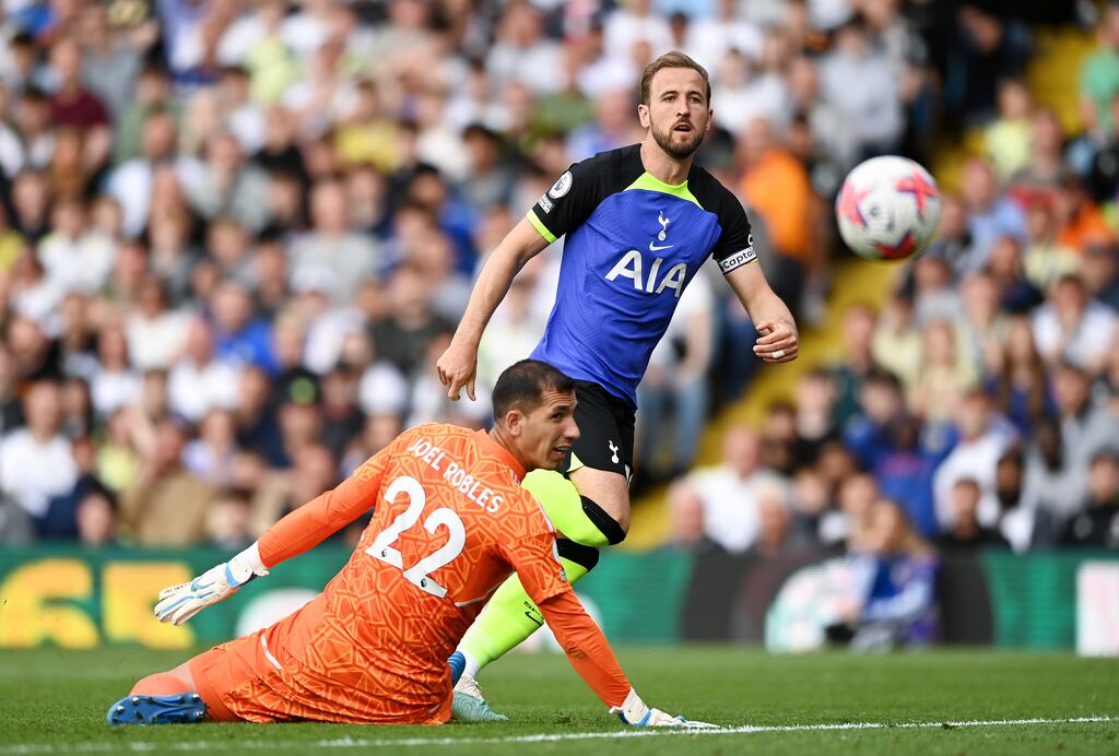 Manchester United have ended their interest in signing Tottenham striker Harry Kane. Photograph: Gareth Copley/Getty Images