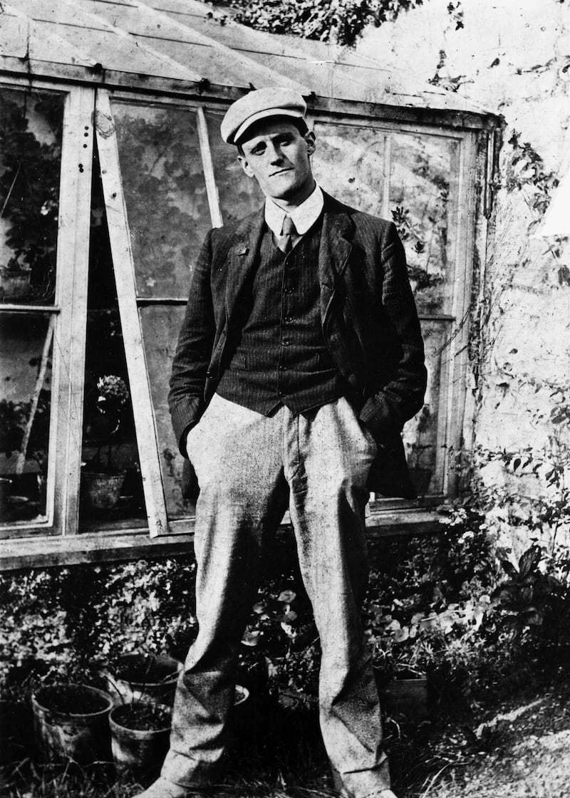 Literary Dublin: James Joyce as a 22-year-old, when he was a student at University College Dublin. Photograph: Constantine P Curran/Photo 12/Universal via Getty