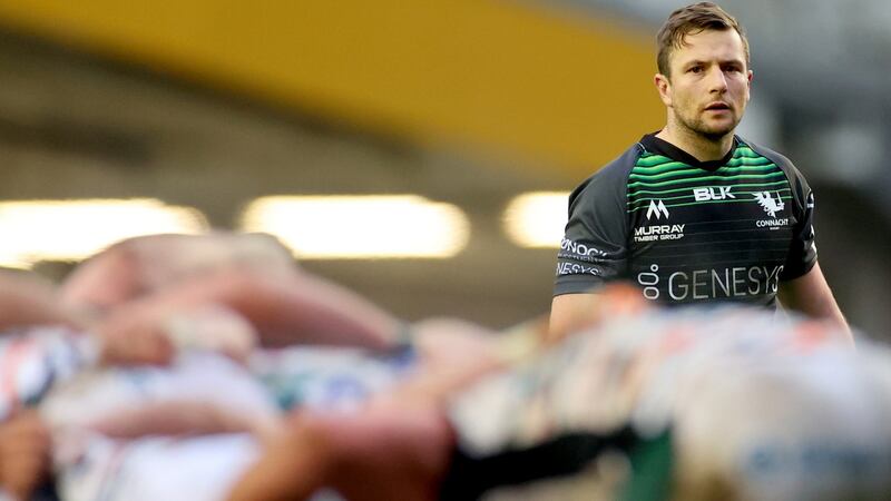 Jack Carty: has been excellent in leading the team in every respect, the in-form 10 across the four provinces. He is battling an ankle issue but will be desperately keen to play against Munster. Photograph: James Crombie/Inpho