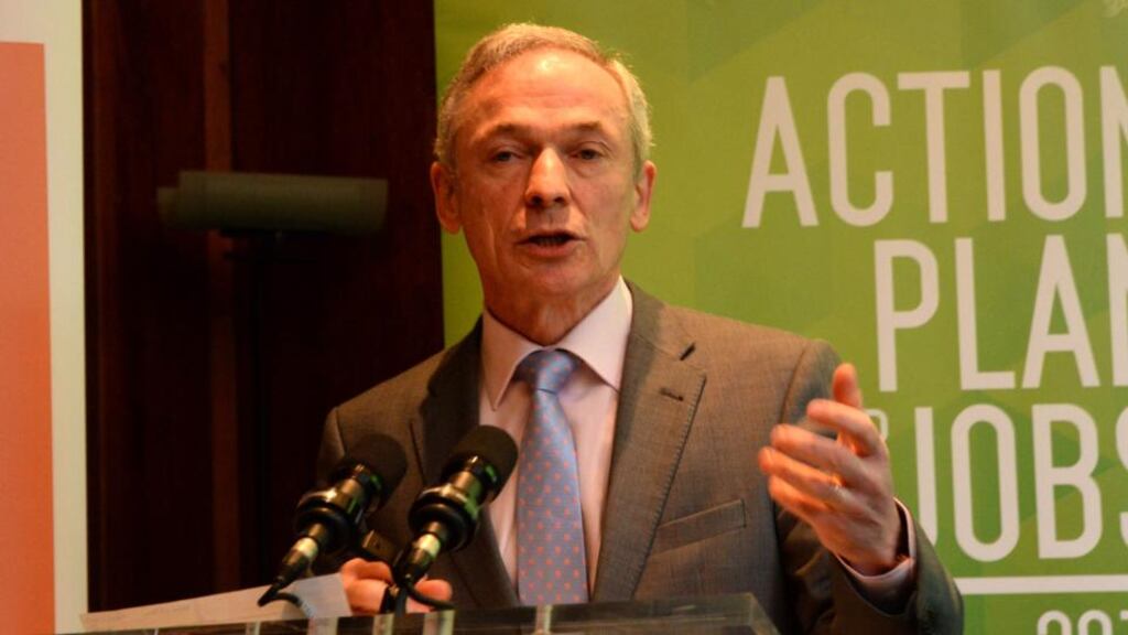 Minister Bruton said there aren’t enough start-ups in Ireland. Photograph: Cyril Byrne/The Irish Times