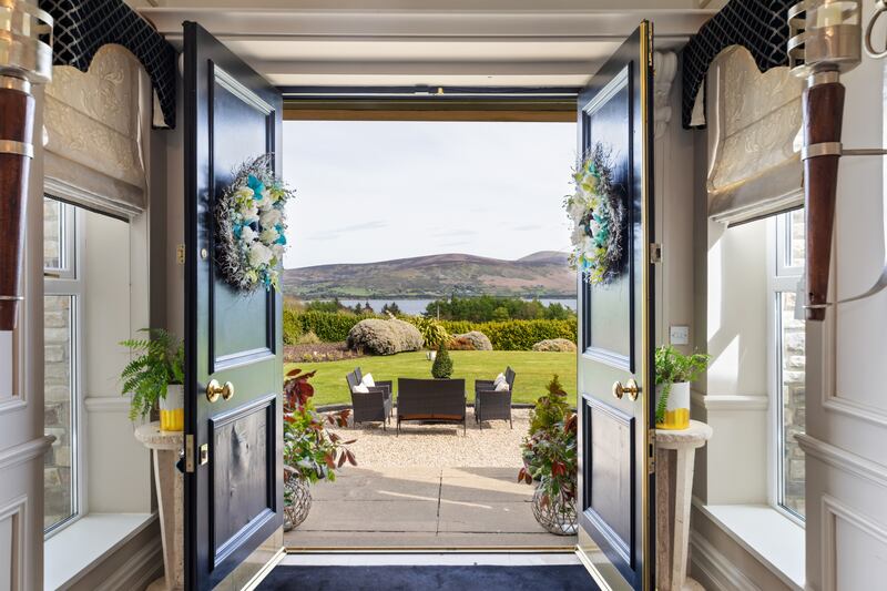 View from the front door