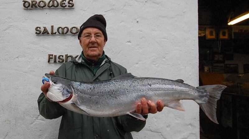 Enniskillen angler, Barry Smith recorded a magnificent salmon of 5.9kg (13lb) on a Yellow Belly Devon Minnow from The Meadow on the Drowes.