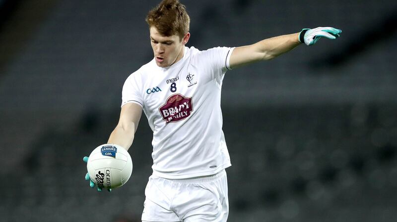 Kevin Feely of Kildare. Photograph: Inpho/Ryan Byrne