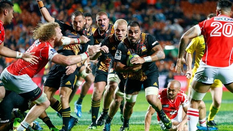 All Black Liam Messam is the highest-capped player in Chiefs history. Photograph: Phil Walter/Getty