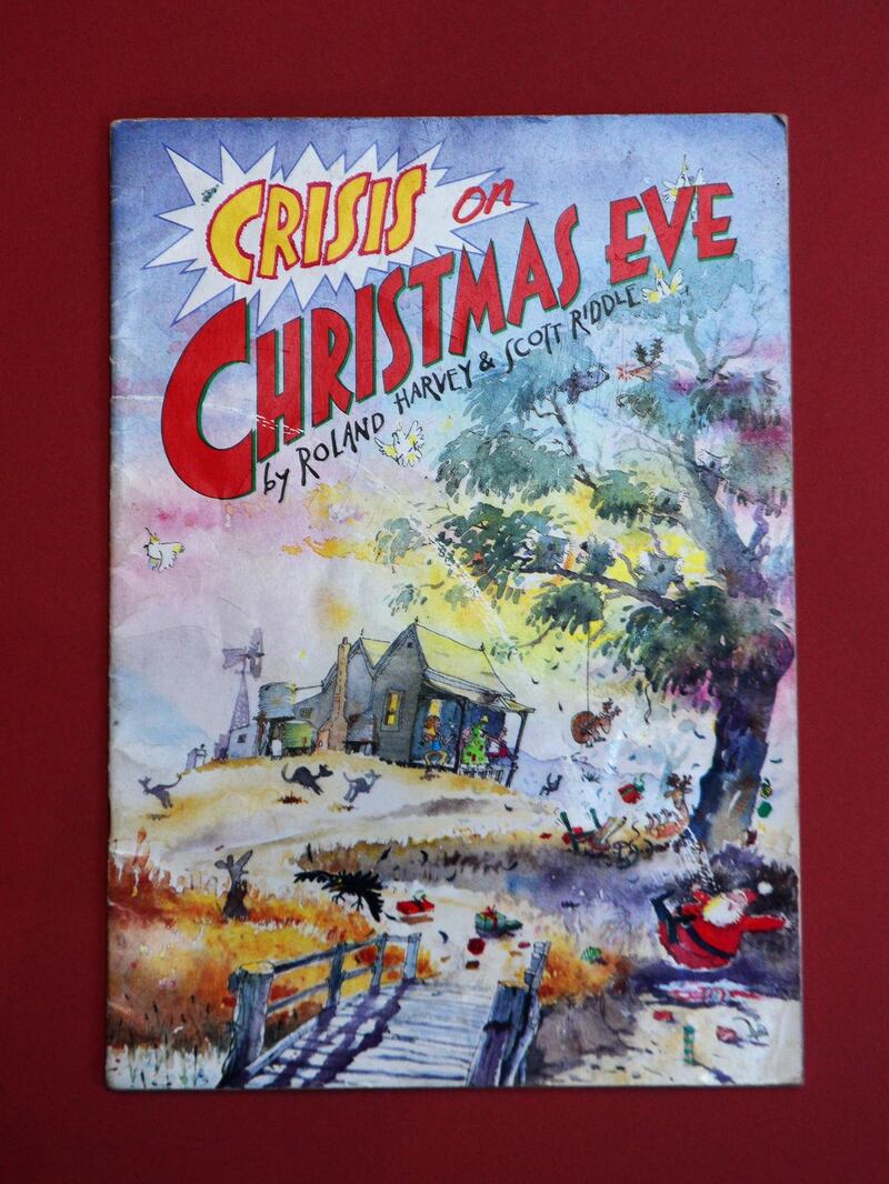 Crisis on Christmas Eve joined us on the return flight home from Australia. Photgraph: Photograph: Louise Ní Chríodáin