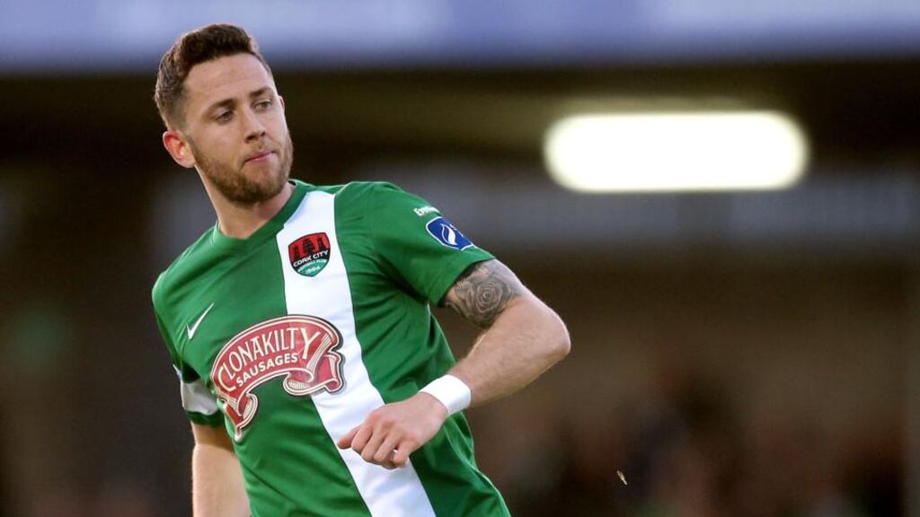 Cork City’s Billy Dennehy was on the mark against Derry in team’s last outing. Photograph: James Crombie/Inpho