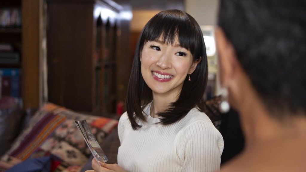 Marie Kondo: the tidying guru. Photograph: Netflix
