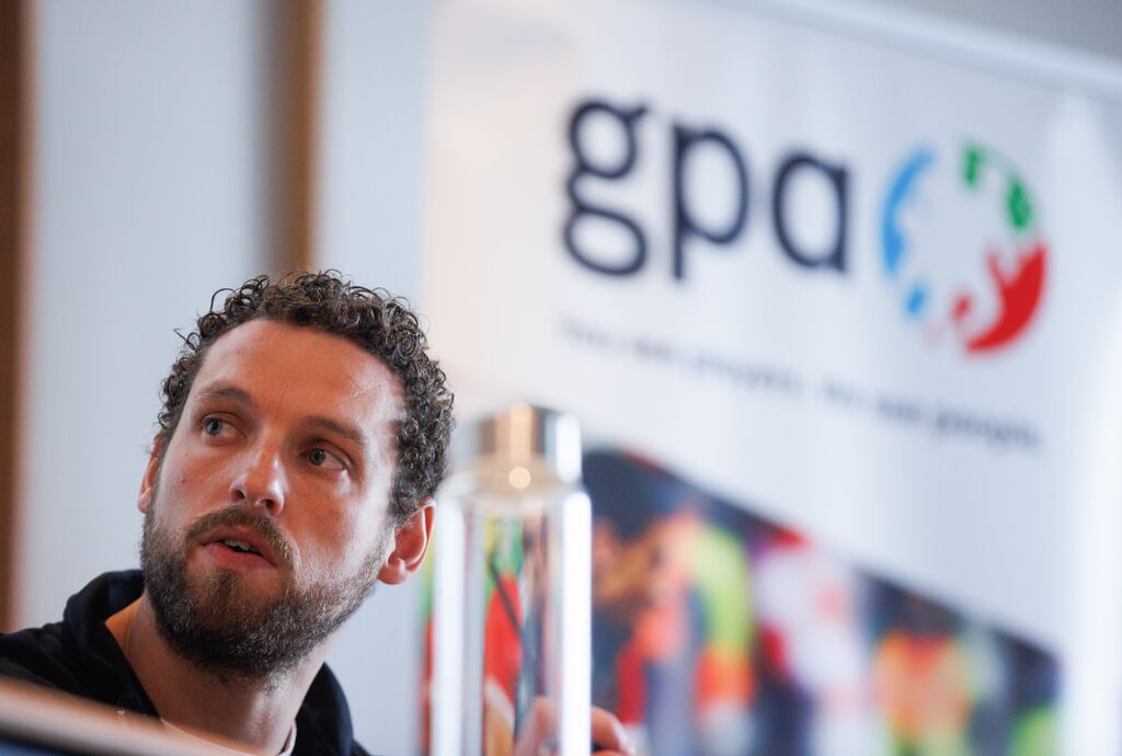 Tom Parsons: says the GPA is flexible on August All-Ireland finals, but only if the season started later and so remained in that eight-month window. Photograph: Tom Maher/Inpho
