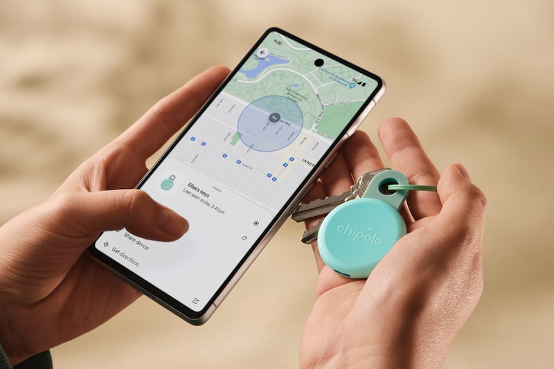 The Chipolo Loop plugs into a USB-C cable, charging up enough to give you around six months of use