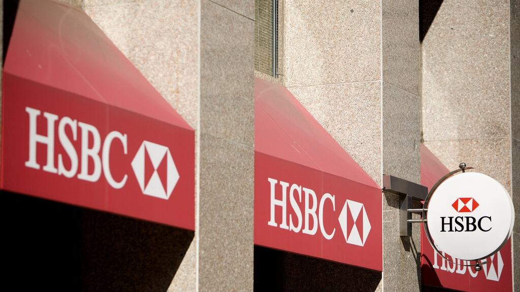 London listed HSBC is one of the world’s largest banking groups by assets. Photograph: Joshua Roberts/Bloomberg